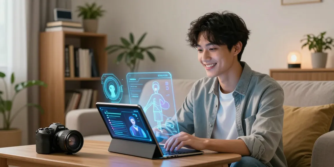 Engaging chat with crushon ai chatbot in a modern living room.