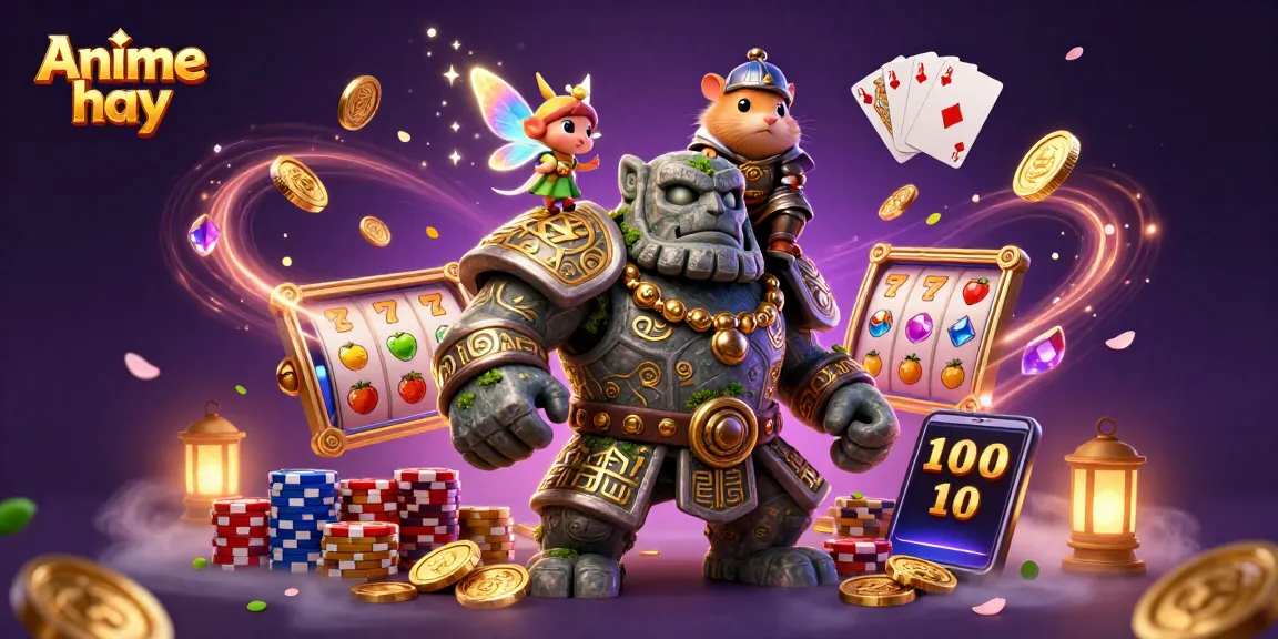 Experience the magic of Anime hay while spinning slot reels and winning gold!